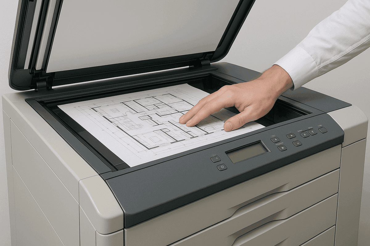 SCANARE ȘI OCR - PLANURI ȘI FORMATE A3 - A4 servicii profesionale în București